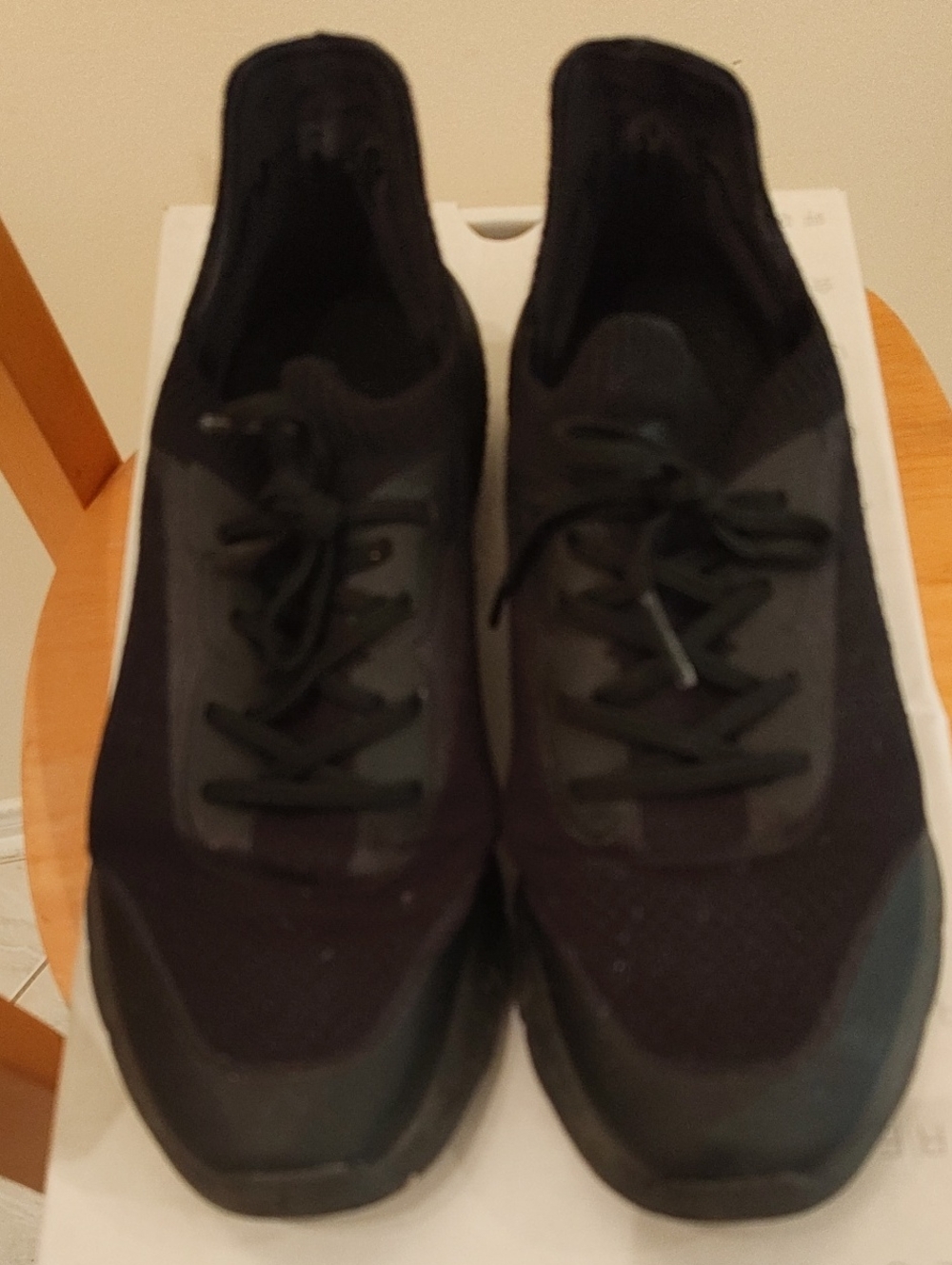 Geox Women's Black Athletic Sneakers
